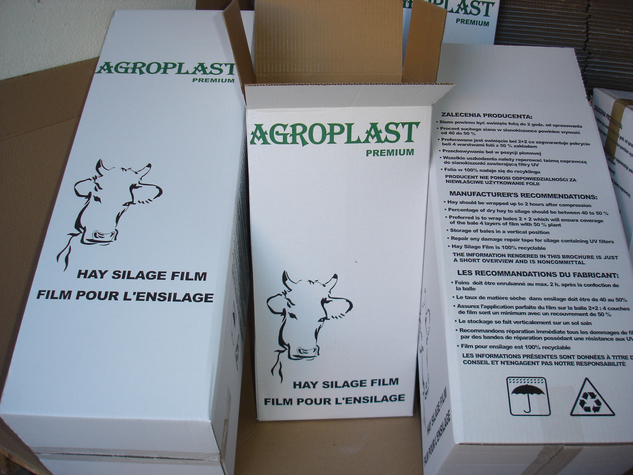 AGROPLAST 500/750 - Folia do belowania - sianokiszonka